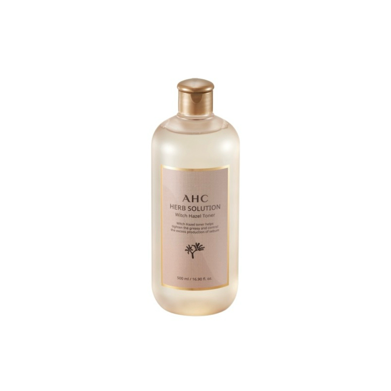 AHC 草本化妝水 金縷梅款 500ml