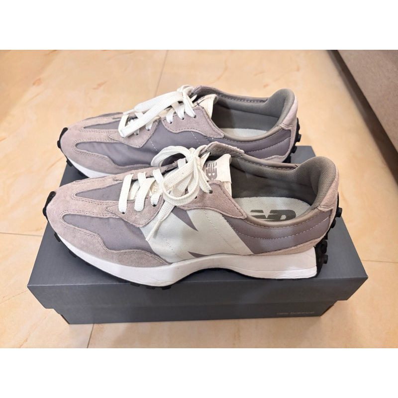 [二手] New Balance 327 MS327sac男鞋 女鞋 雲霧灰色 復古 運動 慢跑 休閒鞋