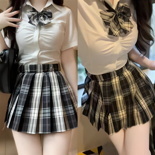 臺灣公司❤️短袖收腰襯衫套裝學院風製服 女學生制服 高中制服百褶裙 學生制服 Cosplay派對 情趣 角色扮演 水手服
