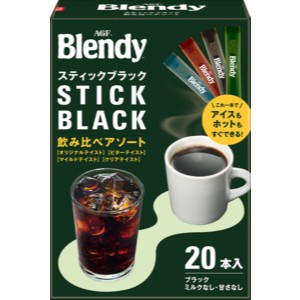 *貪吃熊*日本 AGF Blendy 4種綜合黑咖啡 黑咖啡 咖啡 即溶咖啡