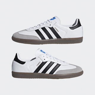 adidas Samba OG 女款 白 黑 皮革 麂皮 女休閒鞋 B75806 Sneakers542