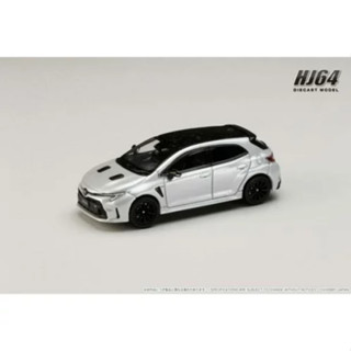 Hobby JAPAN 1/64 豐田 TOYOTA GR COROLLA RZ 金屬珍珠白(黑頂板) 東海模型