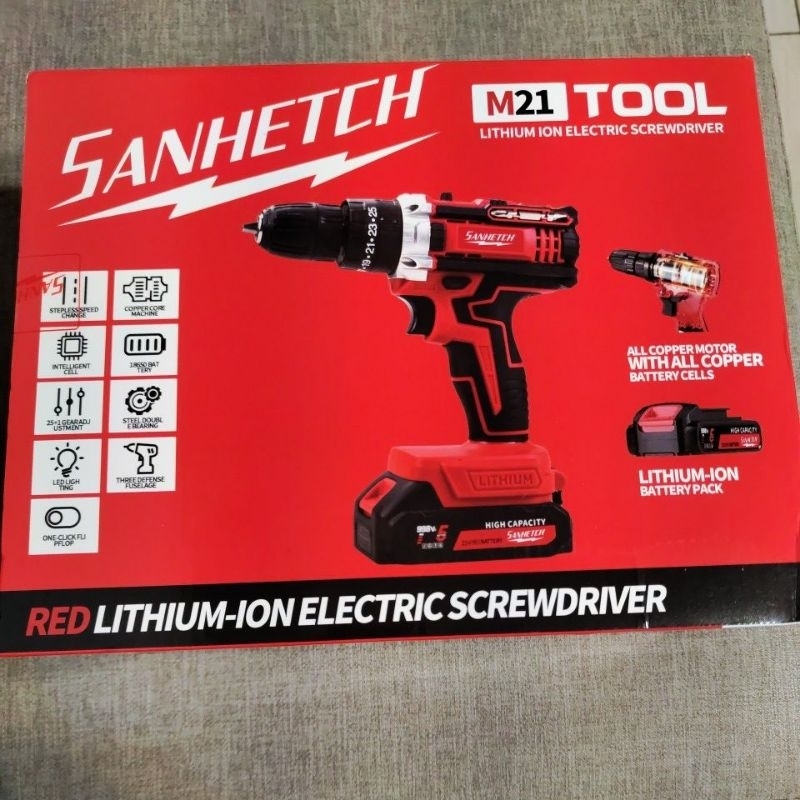SANHETCH M21TOOL 電動起子工具21v一電一充