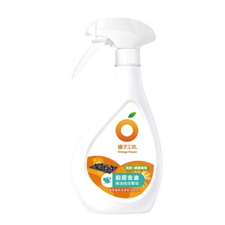 ○原廠公司貨○橘子工坊廚房爐具專用清潔劑480ML~jay購物~