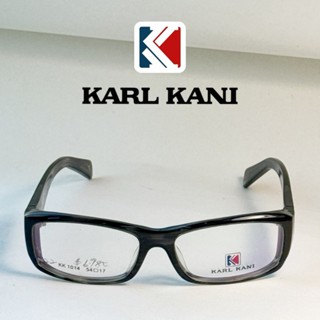 【 美國嘻哈品牌KARL KANI 】 街頭文化｜潮流休閒品牌｜紐約｜透灰黑｜出清｜長方框【唯光眼鏡 】