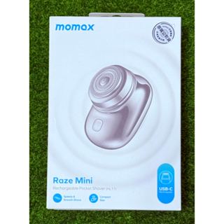 MOMAX Raze Mini 迷你電動刮鬍刀 type C充電 IPX7防水 旅行上班