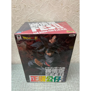 日本正版 孫悟空 FES 其之六 七龍珠超 黑悟空 扎馬斯 金證 公仔 景品