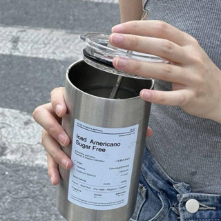 不鏽鋼美式隨手咖啡杯600ML