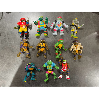 7/1 更新 單售 90s Playmates TMNT 彩星 忍者龜 反派角色 公仔 人偶