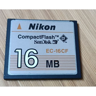 NIKON Compact Flash Card ~CF16MB記憶卡/2手