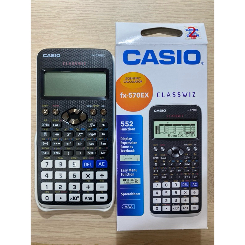 Casio fx-570EX 商用計算機 二手
