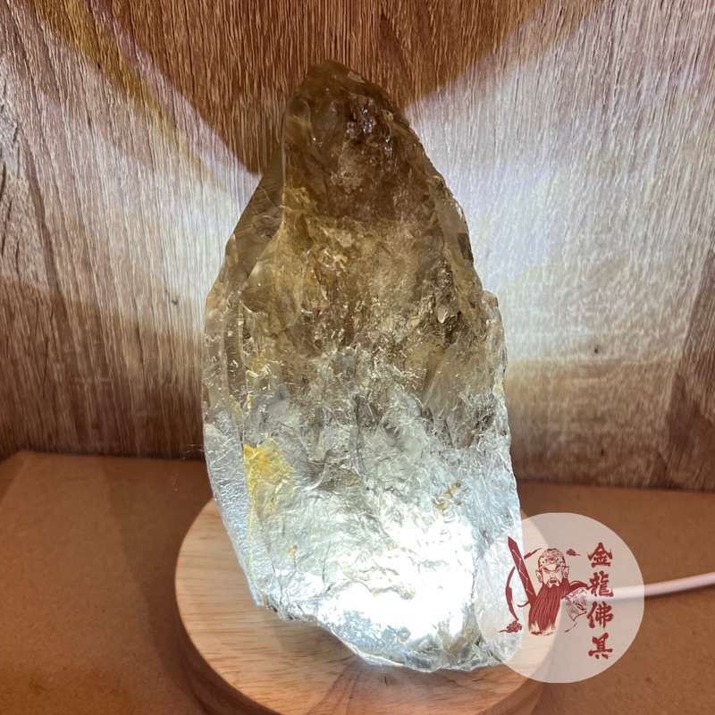 原礦水晶 涅槃酒黃水晶 彩虹光頻 能量療癒