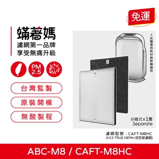 適用於 三洋 SANLUX ABC-M8 空氣清淨機 CAFT-M8HC 濾網