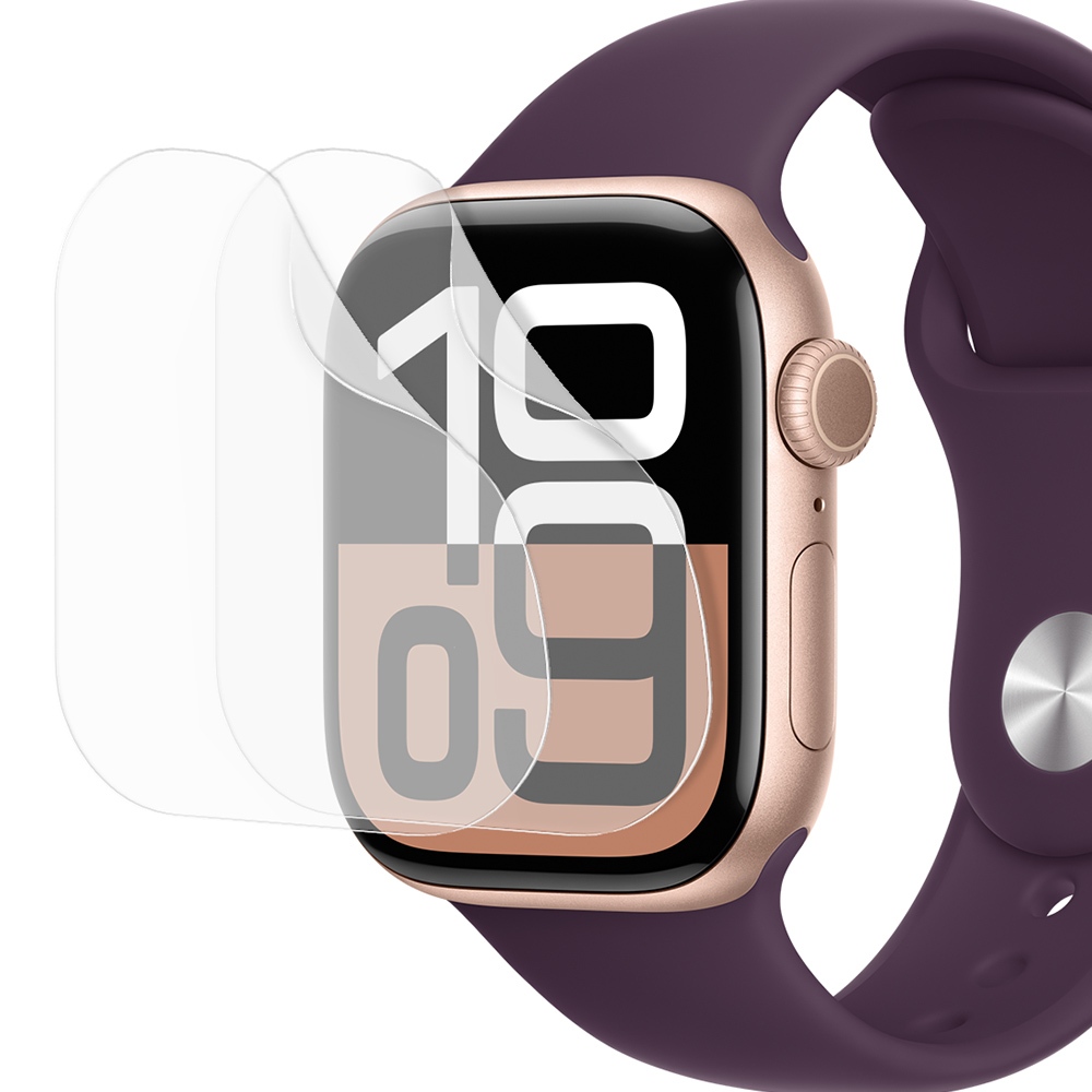 Araree Apple Watch 10/11代 42mm/46mm 抗刮螢幕保護貼(2片裝)