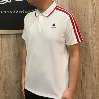 Trend國際精品✨Le coq sportif 公雞 手臂線條polo衫短袖 運動衫