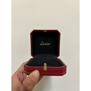 【卡地亞🐶Cartier🐶戒指盒】情人節 求婚 經典紅戒盒 戒指盒 精品名牌 紙盒 包裝盒 外盒 禮品盒 禮物盒 收納盒