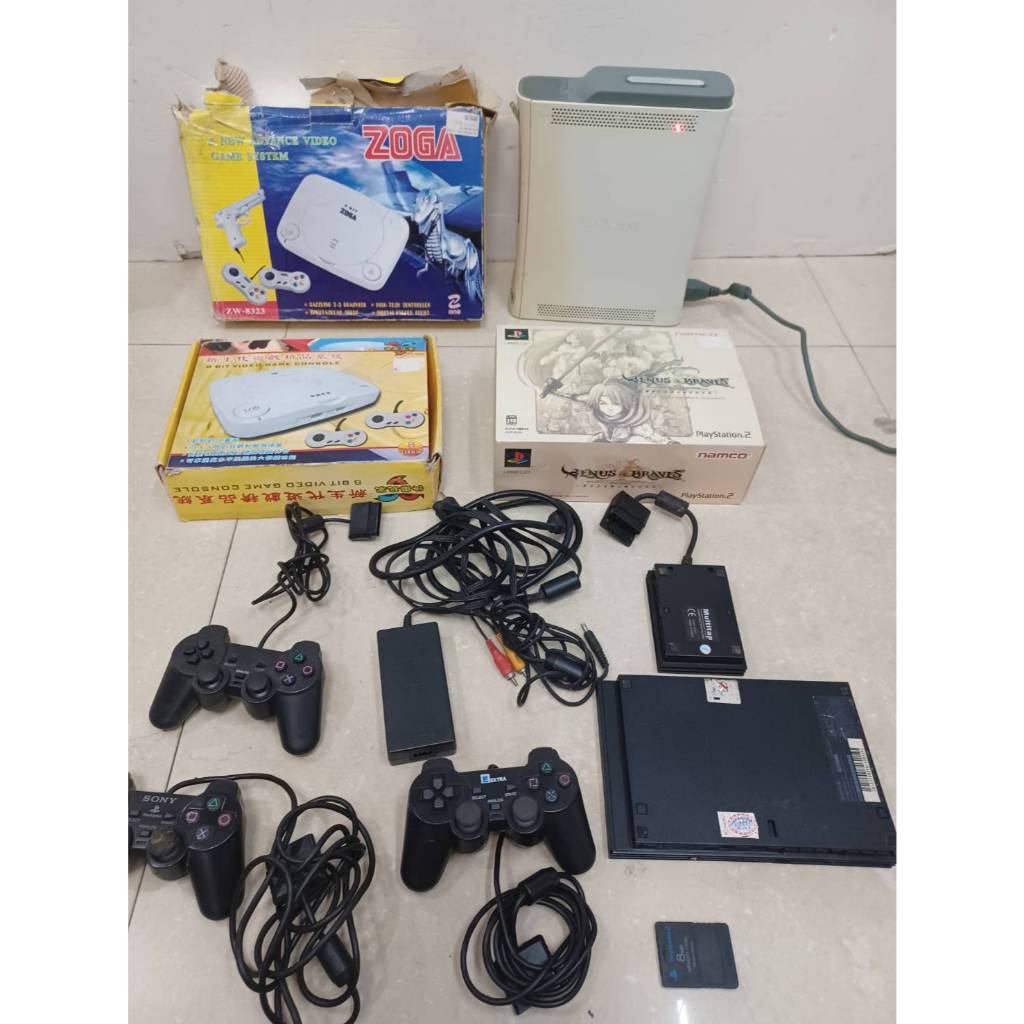 xbox360遊戲主機測試顯示如圖售出不換*遊戲主機遊戲主機有通電零件PS2日本進口PlayStation2日本進口Ve