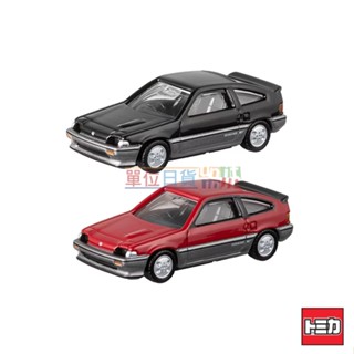 『 單位日貨 』日本正版 TOMICA 多美 黑盒 PREMIUM NO.16 Honda CR-X 一般 紀念