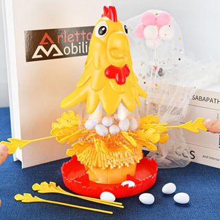 ღTammy泰咪ღ臺灣全新現貨🐓公雞抽籤遊戲🐓拔雞毛 抽籤雞蛋 公雞抽籤 公雞拔毛 母雞下蛋 抽抽樂 桌遊 平衡遊戲