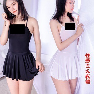 發票+臺灣現貨天天寄【粉紅菲菲】透視緊身吊帶裙套裝女士性感情趣內衣連身裙 ( 6358 ) 32-1541、1611