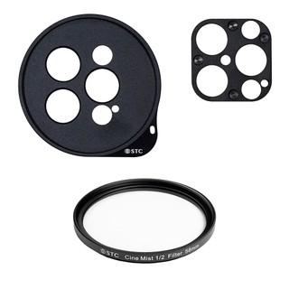 【STC】 iMagFilter 手機磁吸組+Cine Mist 1/2 58mm黑柔霧濾鏡