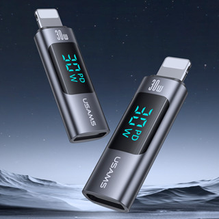 USAMS 手機OTG轉接頭 Type-C轉接頭 手機硬碟轉換器 TPC轉Type-C iPhone蘋果快充 PD30W