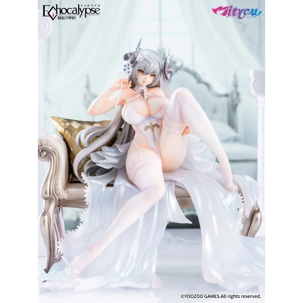 兩津[預購]  Mityou 1/7緋紅的神約 Echocalypse 莉莉絲 純白誓約 PVC 公仔 0410