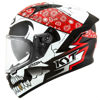 全新賠錢出清便宜KYT安全帽**KYT代購/NFR #96 海盜(亮面)/全罩安全帽/kyt/內墨鏡/藍芽耳機孔/雙D扣
