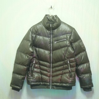 三件7折🎊 Bobson 羽絨外套 防寒外套 夾克 外套 暗灰綠 極稀有 老品 古著 復古 Vintage