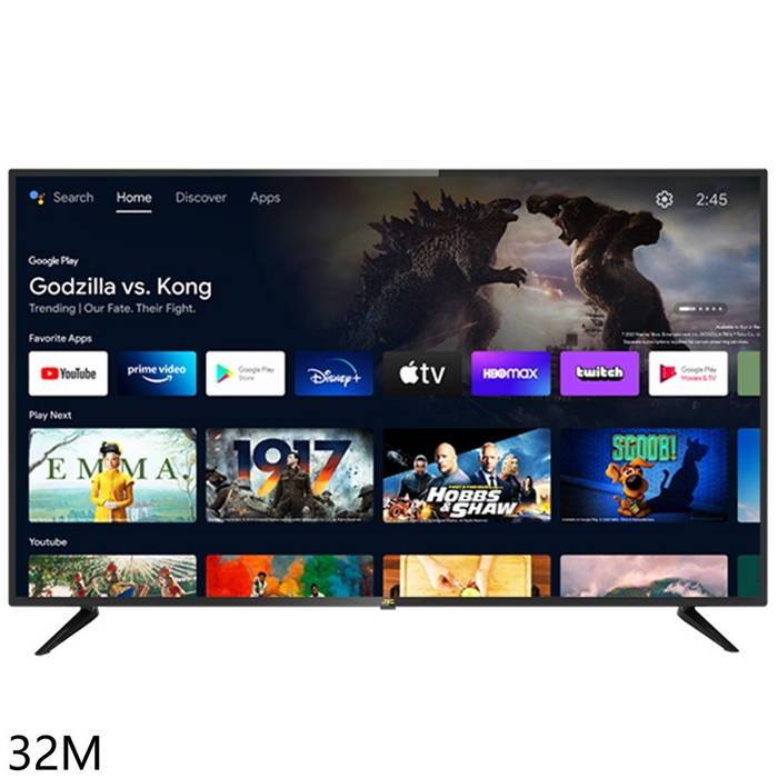 JVC【32M】32吋HD連網智慧顯示器(含標準安裝)