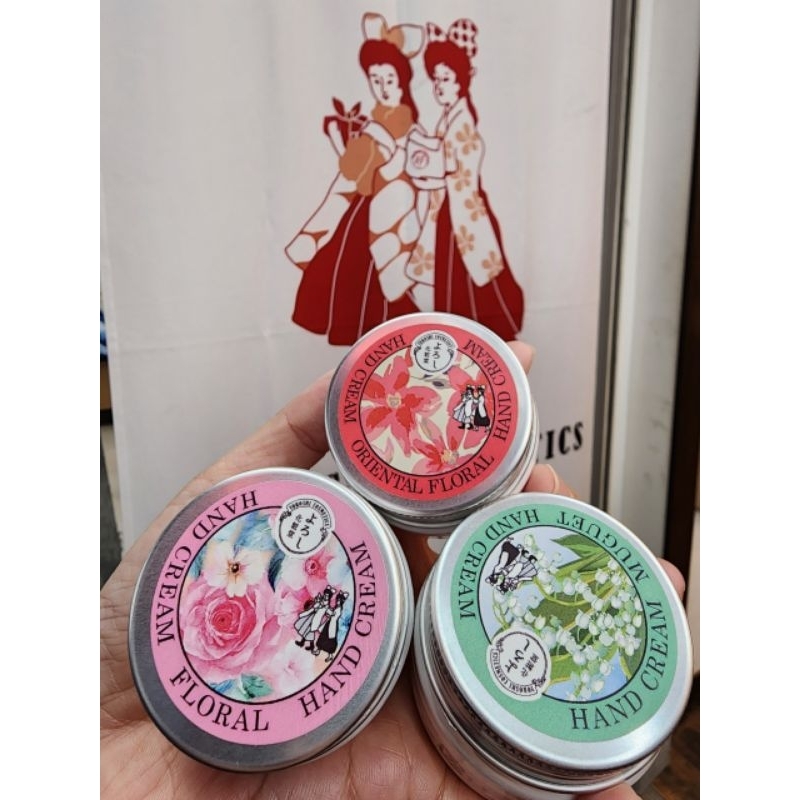 5/23到貨🖐淺草百年老店 よろし化粧堂 365日生日護手霜 護唇膏 玫瑰 檜木 鈴蘭 花籠 紅茶 金木犀香膏