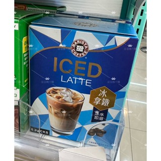 西雅圖咖啡 冰拿鐵 ICE LATTE 30g/6包 BARISTA COFFEE 三合一咖啡 即溶咖啡