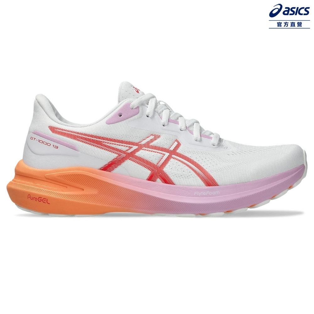 ASICS 亞瑟士 GT-1000 13 女款 支撐 慢跑鞋 1012B663-101
