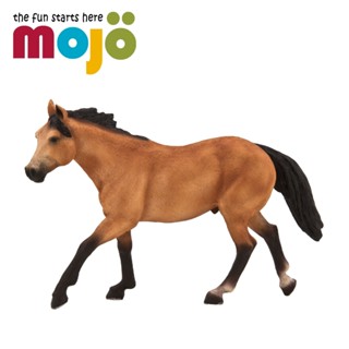 Mojo Fun動物模型-夸特馬-鹿皮色/公仔/動物/模型/玩具