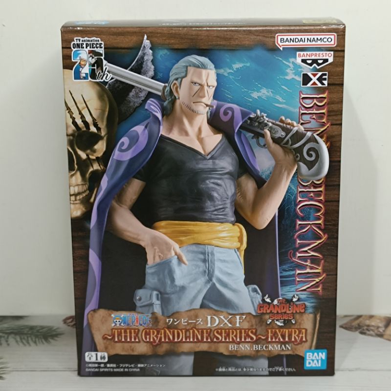正版 BANPRESTO 萬普 日版 金證 ONE PIECE 海賊王 航海王 DXF 班·貝克曼 公仔