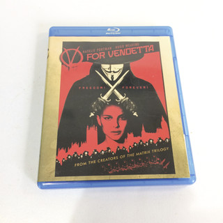 二手正版藍光BD V怪客 V FOR VENDETTA 得利版 中文字幕
