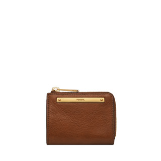 FOSSIL Liza 真皮零錢包-棕色 SL6406G200