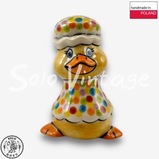 【SOLO歐洲家居】Vena 波蘭陶 11.5cm 鴨子擺飾 琉璃萬花筒系列 入門款 居家裝飾 生日禮物 新年禮物