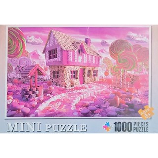 1000片 迷你拼圖 38*26CM（1000片世界細微拼圖）