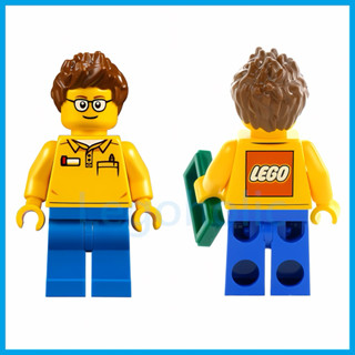 LEGO 樂高 10261 樂高員工 雲霄飛車操作員 單人偶 全新品, CREATOR 雲霄飛車 LEGO logo