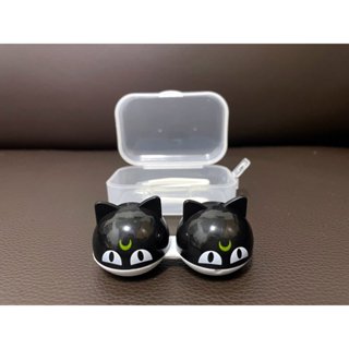 美少女戰士 露娜貓咪 隱形眼鏡 收納盒 隱形眼鏡盒組