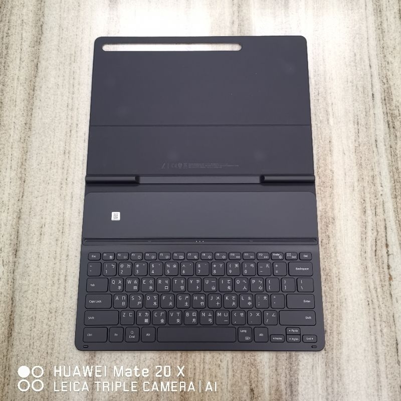 Samsung 三星原廠 12.4 吋平板專用鍵盤皮套-無觸控板（Tab S7+/TabS7 FE/Tab S8+ ）