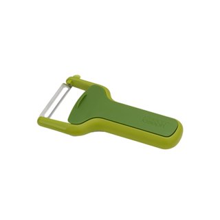 【JOSEPH JOSEPH】滑蓋保護削皮刀-綠《屋外生活》料理工具 保護機制 好攜帶 戶外 露營野炊