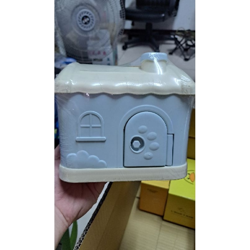 DIY小房子存錢筒，收納小物，全新