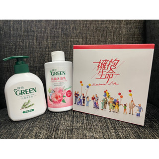 綠的抗菌沐浴乳（山茶花）/茶樹抗菌潔手乳