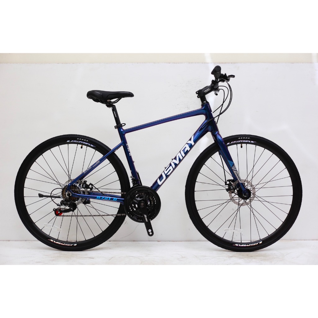 SPORTONE U8 PLUS 700C21速 SHIMANO變速煞變合一鋁合金平把公路車平焊走內線車架 飆速宅男練習