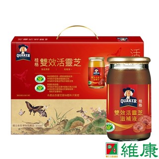桂格 雙效活靈芝 (8入禮盒) (每瓶60ml) 維康
