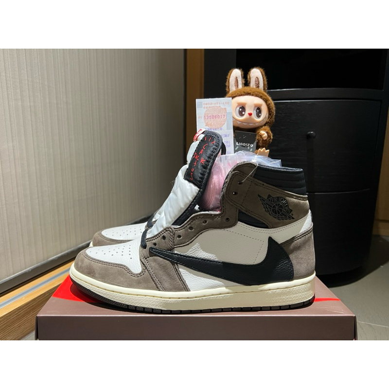 《收訂》NIKE AIR JORDAN 1 x Travis Scott 初代高筒  摩卡倒勾