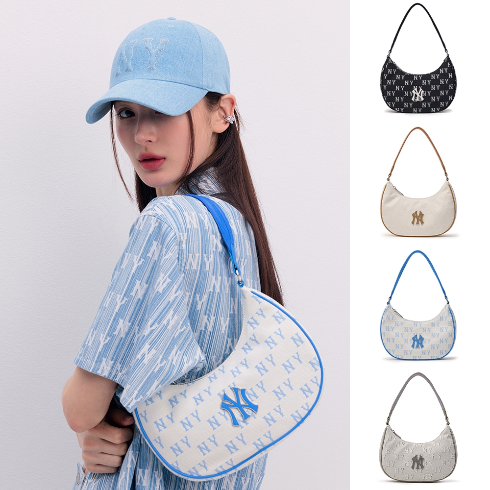 MLB 腋下包 肩背包 MONOGRAM系列 紐約洋基隊 (3ABQS014N-四款任選)【官方旗艦店】