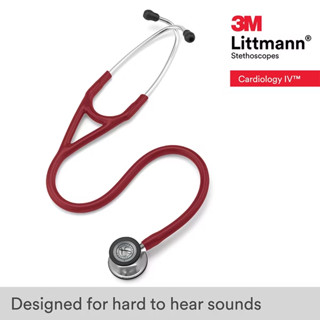 【3M】Littmann 心臟科第四代 6170, 蜜棗紅色管/鏡面聽頭(美國製造 聽診器權威)